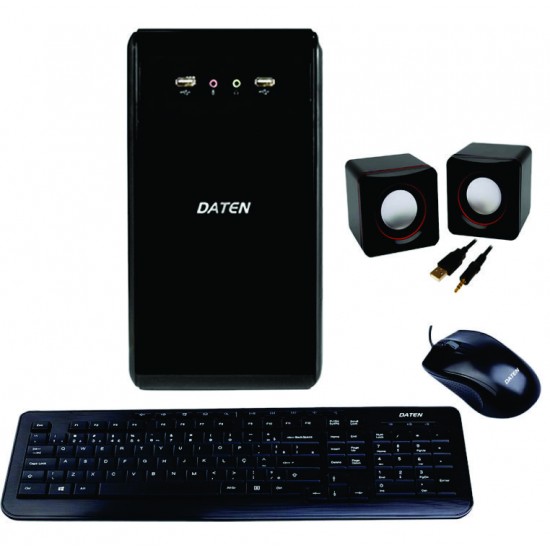 Computador UDP Daten DVCD Beginner, Celeron, 4GB, 500GB, Windows 10