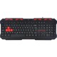 Teclado Gamer Spider GK706 Preto/Vermelho FORTREK