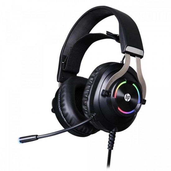 Headset Gamer 7.1 RGB USB H360GS Preto HP
