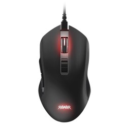 Mouse Gamer Rawar Trigger W1, RGB, 7 Botões, 6000DPI