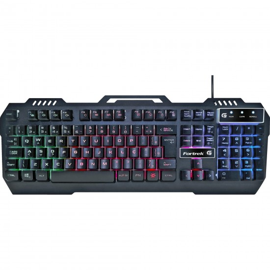 Teclado Gamer Multimídia CRUSADER  FORTREK G