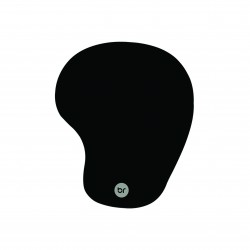 Mouse Pad Bright Ergonômico Com Apoio em Gel, 0307, Preto