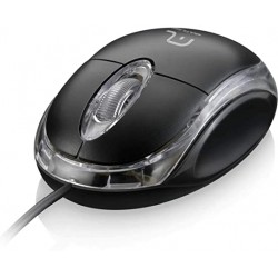 Mouse Aptico USB Classic Preto MO130 - Multilaser