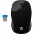 Mouse Wireless S/ Fio X200 Oman Preto HP