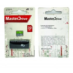Cartão De Memória 32gb Com Adaptador Usb Masterdrive