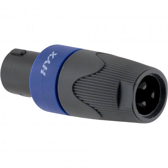 Conector Speakon Macho 4 Pólos HP005 HYX
