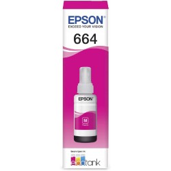 Garrafa de Tinta Original Epson EcoTank 664  Magenta